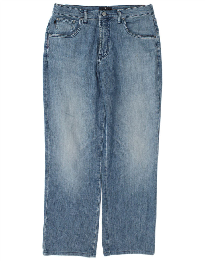 Trussardi Jean Droit W32 L30 Bleu Coton Homme