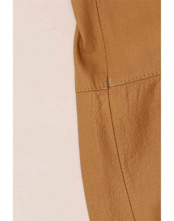 Essebi Veste en Cuir Bomber Homme IT 56 3XL Cuir Beige