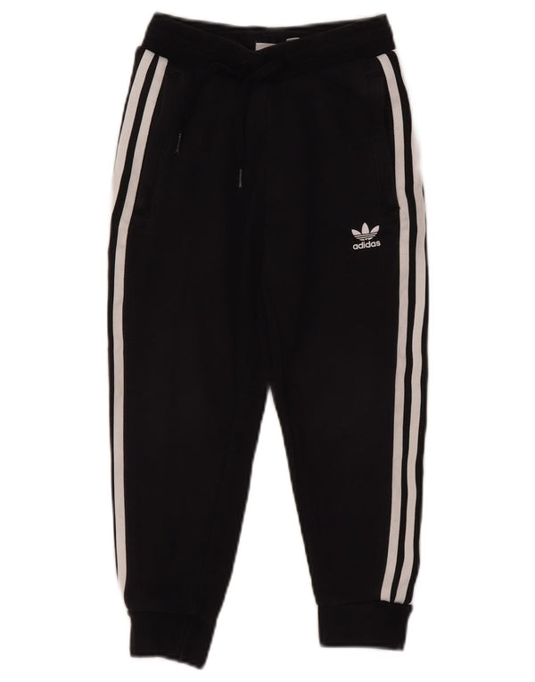 ADIDAS Pantalon de Survêtement Garçon Joggers 6-7 ans Noir Coton