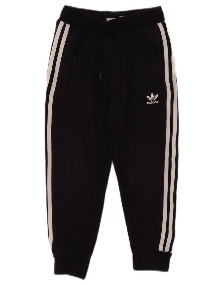 ADIDAS Pantalon de Survêtement Garçon Joggers 6-7 ans Noir Coton