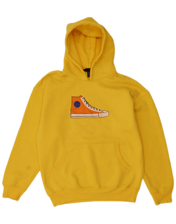 Converse Pull à capuche graphique Chuck Taylor pour homme 2XL Jaune Coton