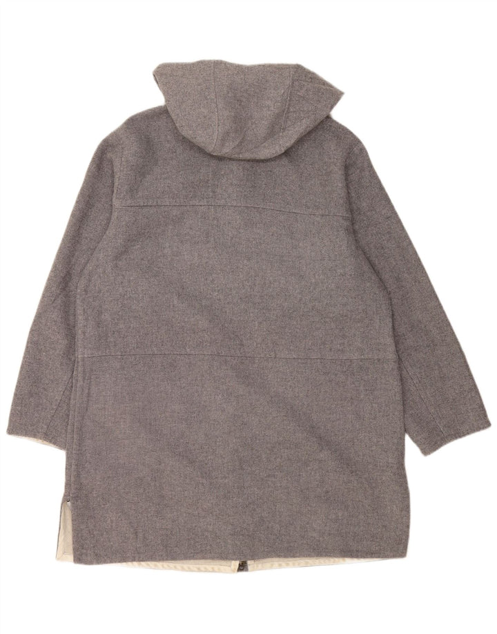 Tommy Hilfiger Manteau à capuche pour femme UK 18 XL Gris Laine