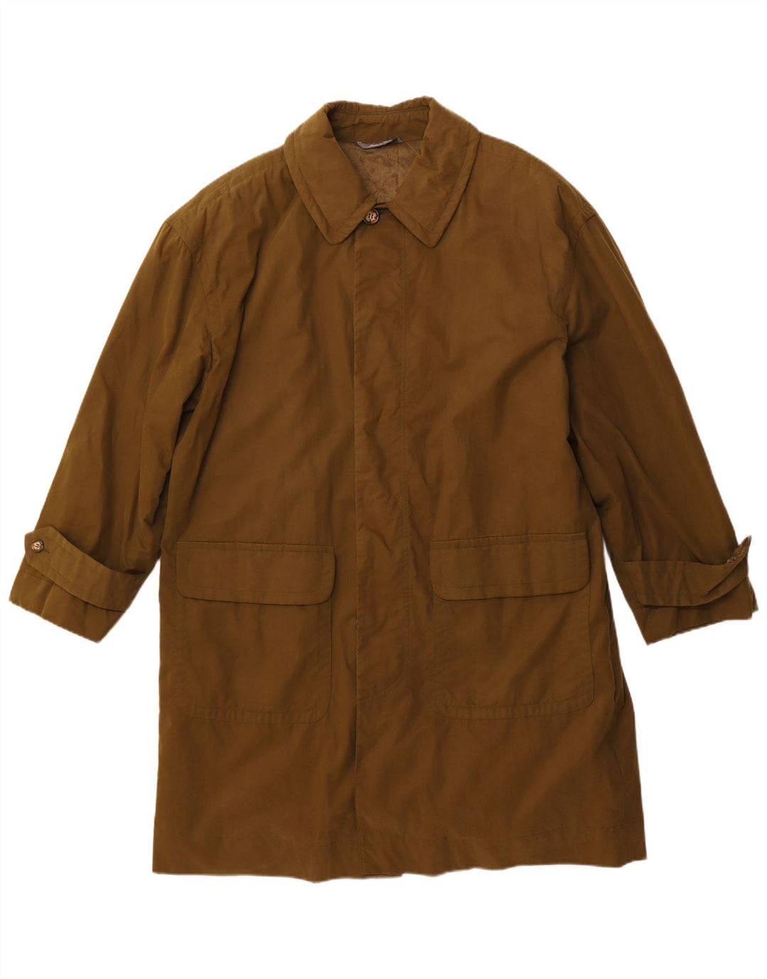 BYBLOS Pardessus Homme IT 50 Large Kaki Coton