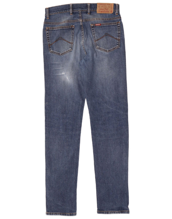 Carrera Homme 700 Jean Slim Vieilli W33 L34 Bleu Coton