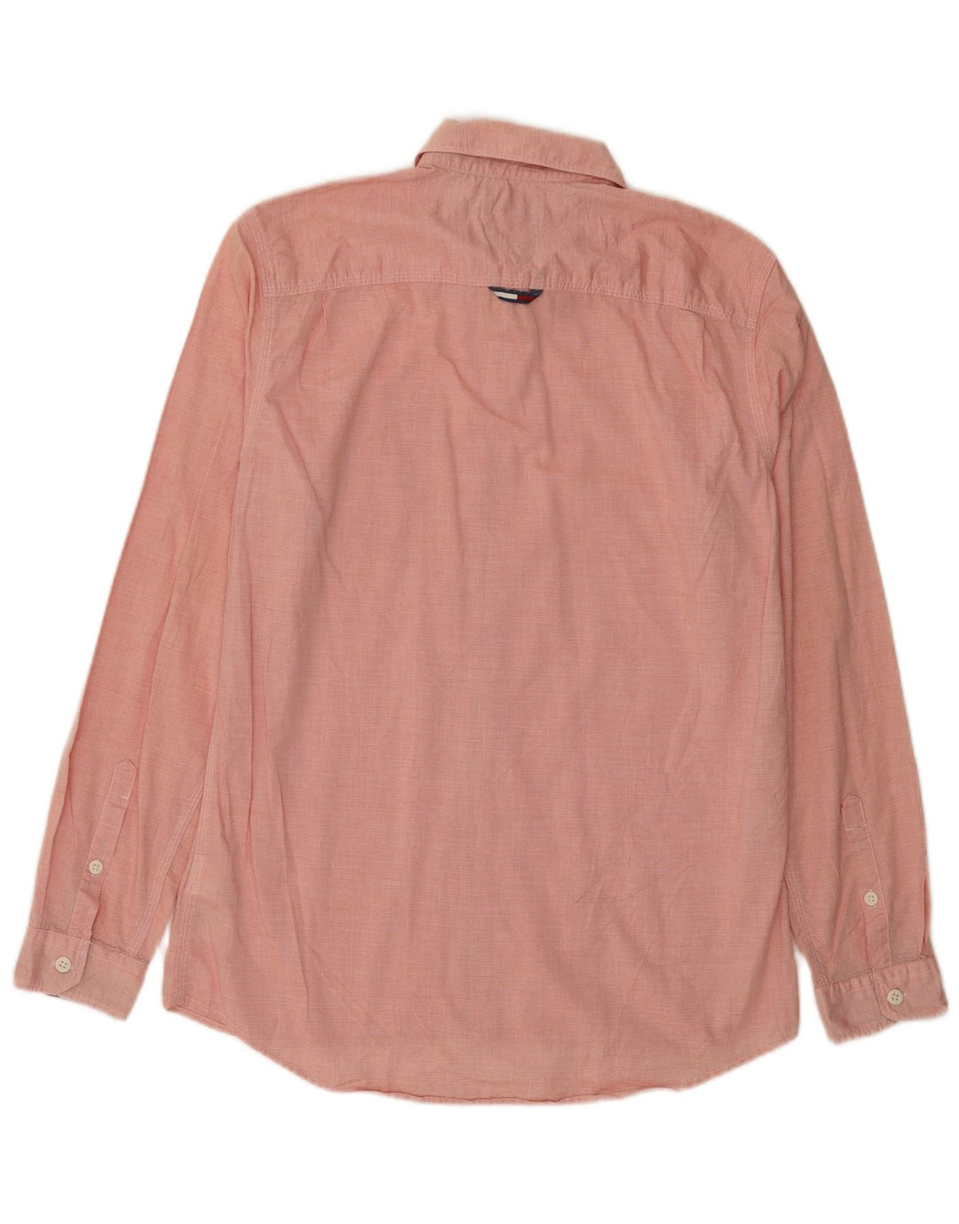 TOMMY HILFIGER Chemise Regular Fit Homme Rose Moyen Coton