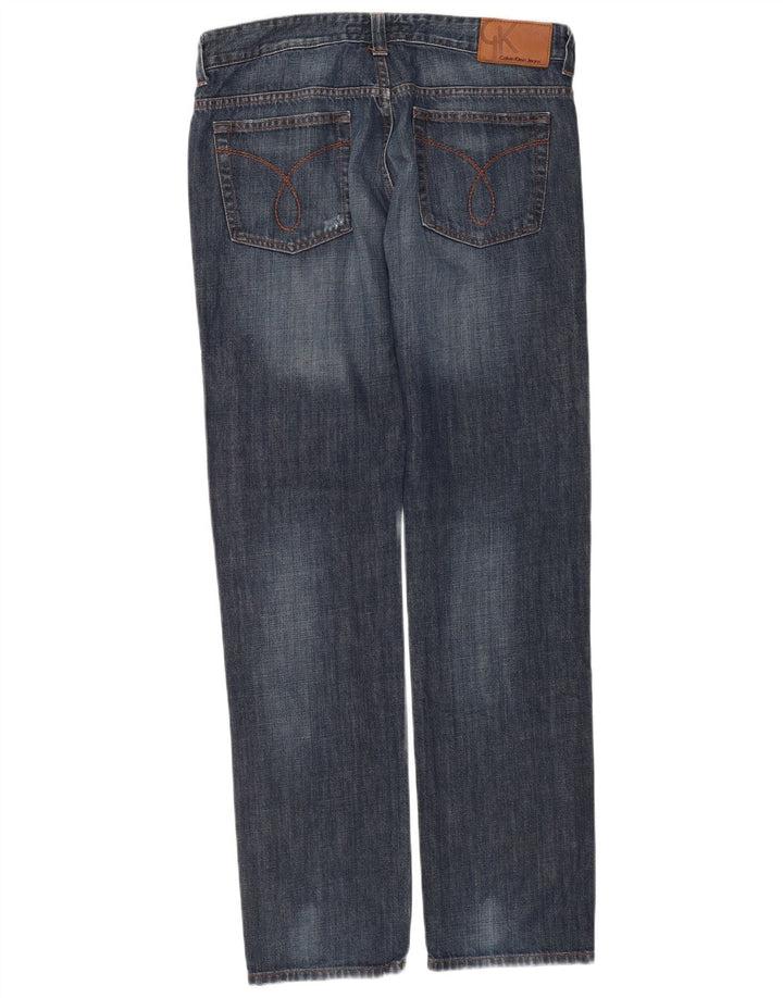Calvin Klein Jean Slim Homme W32 L34 Bleu Coton