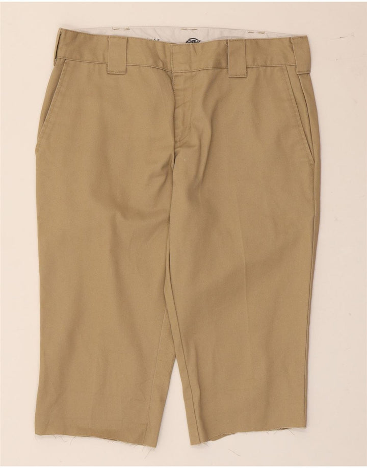 Dickies Short Chino Slim W31 Homme Beige Moyen Polyester