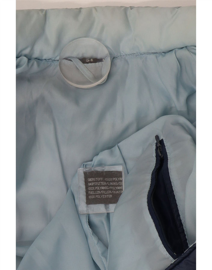 Veste matelassée homme vintage IT 54 2XL Bleu Marine Polyamide