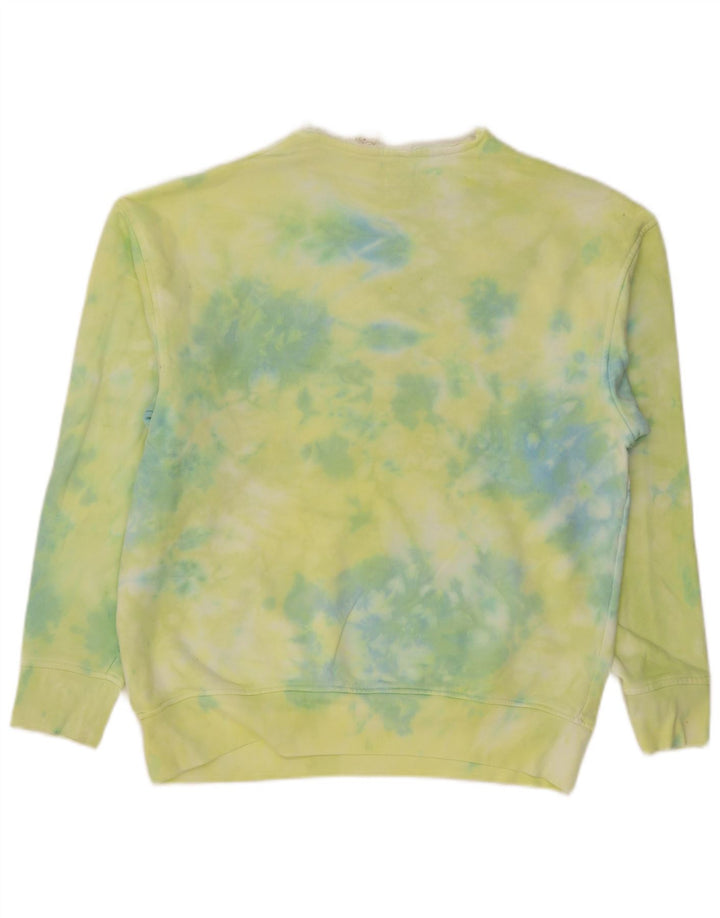 Levi's Sweat-Shirt Relaxed Graphic Homme Vert Moyen Tie Dye Coton