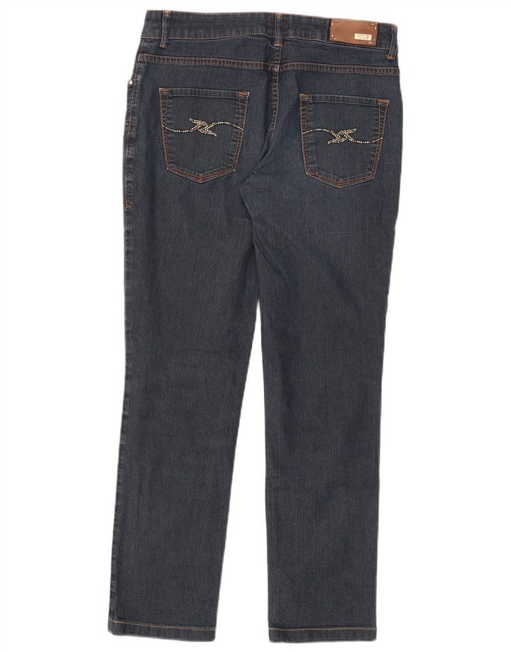 Trussardi Femme Jean Slim W28 L28 Bleu Coton