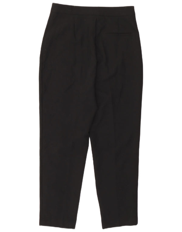 Pantalon court fuselé Zara Femme Moyen W28 L23 Polyester noir