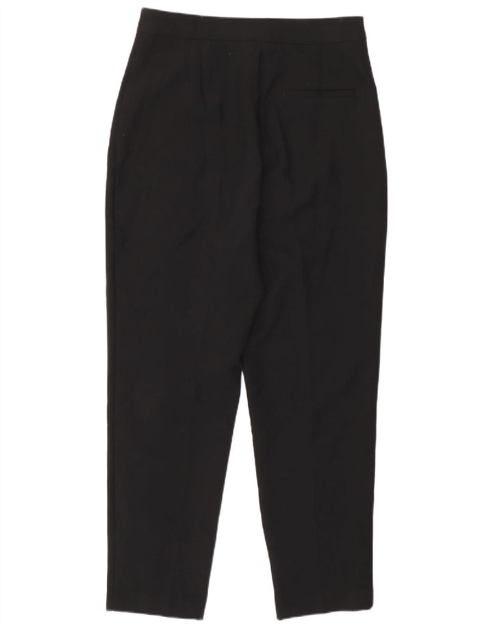 Pantalon court fuselé Zara Femme Moyen W28 L23 Polyester noir