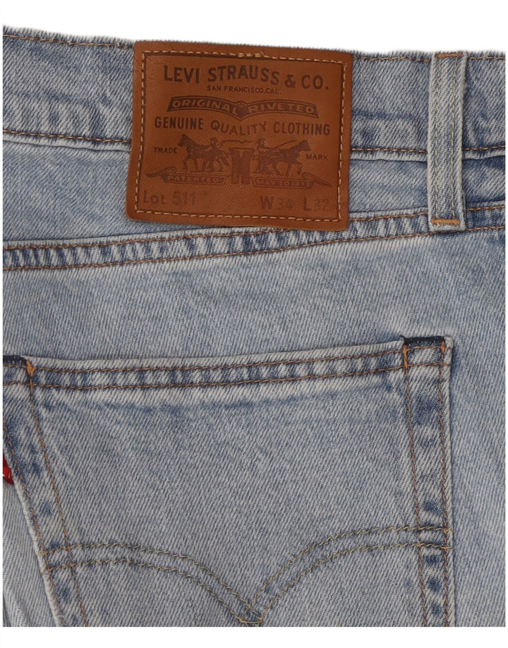 LEVI'S Jean Slim 511 Homme W34 L32 Bleu