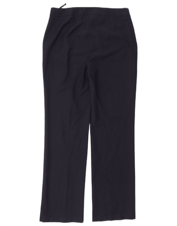 Marks & Spencer Pantalon Chino Femme UK 12 Medium W32 L32 Bleu Marine