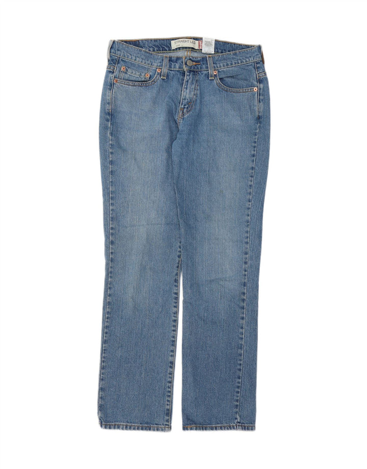 LEVI'S Jean droit 505 pour femme US 6 Medium W30 L31 Bleu Coton