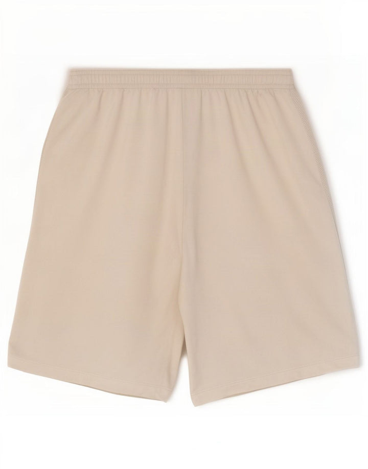 Nike Short de sport Dri Fit pour homme en polyester à rayures blanches