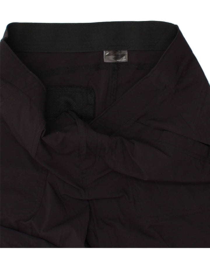 EDDIE BAUER Womens Chino Shorts US 12 Large W34  Black Nylon Vintage Eddie Bauer and Second-Hand Eddie Bauer from Messina Hembry 