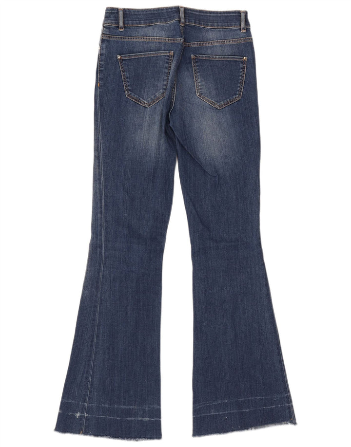 Massimo Dutti Jean évasé Femme W27 L30 Bleu