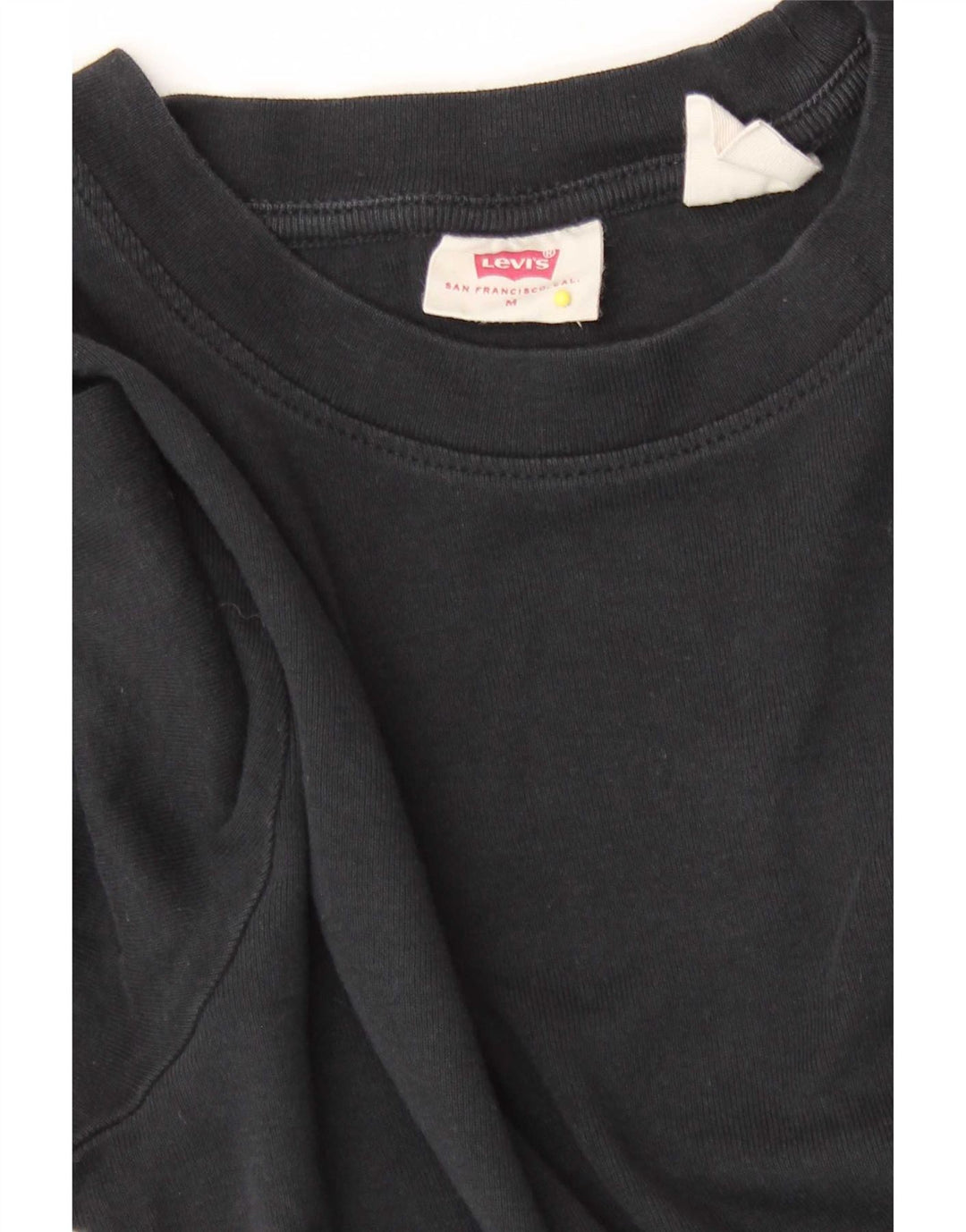 Levi's Top Manches Longues Femme UK 12 Medium Noir