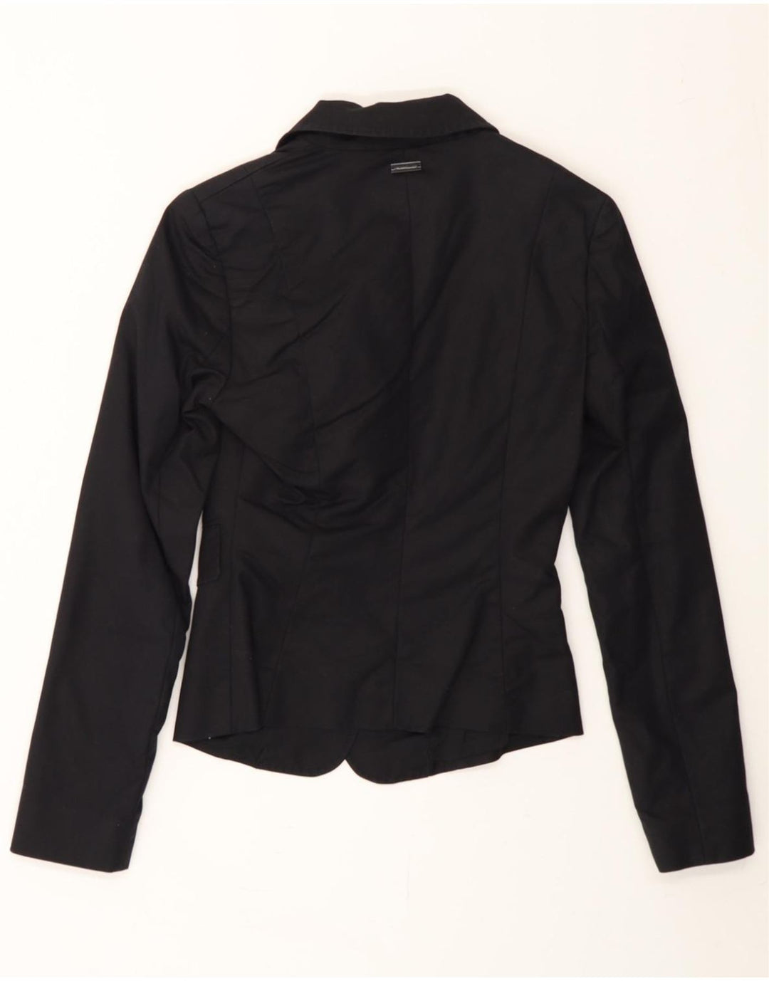 PENNY BLACK Veste Blazer 2 Boutons Femme UK 6 XS Coton Noir