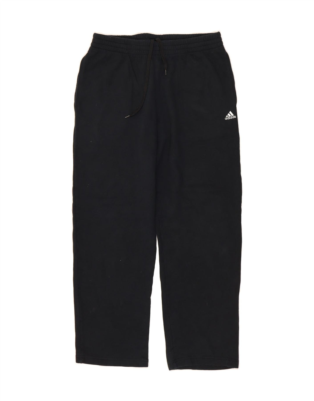 ADIDAS Mens Tracksuit Trousers Large Navy Blue Cotton Vintage Adidas and Second-Hand Adidas from Messina Hembry 