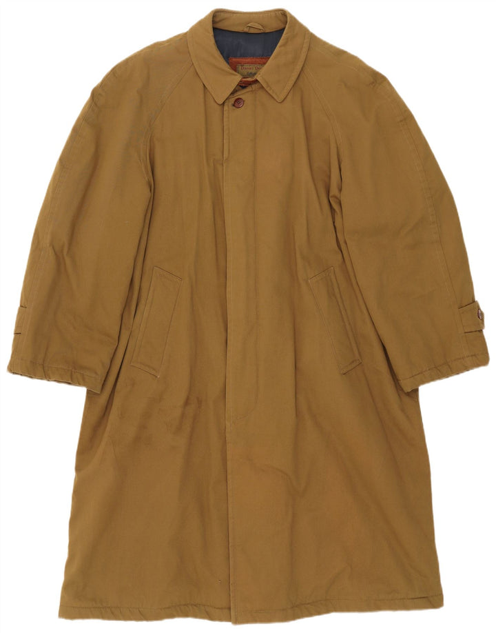 Daniel Dodd Pardessus coupe ample pour homme IT 48 Kaki moyen