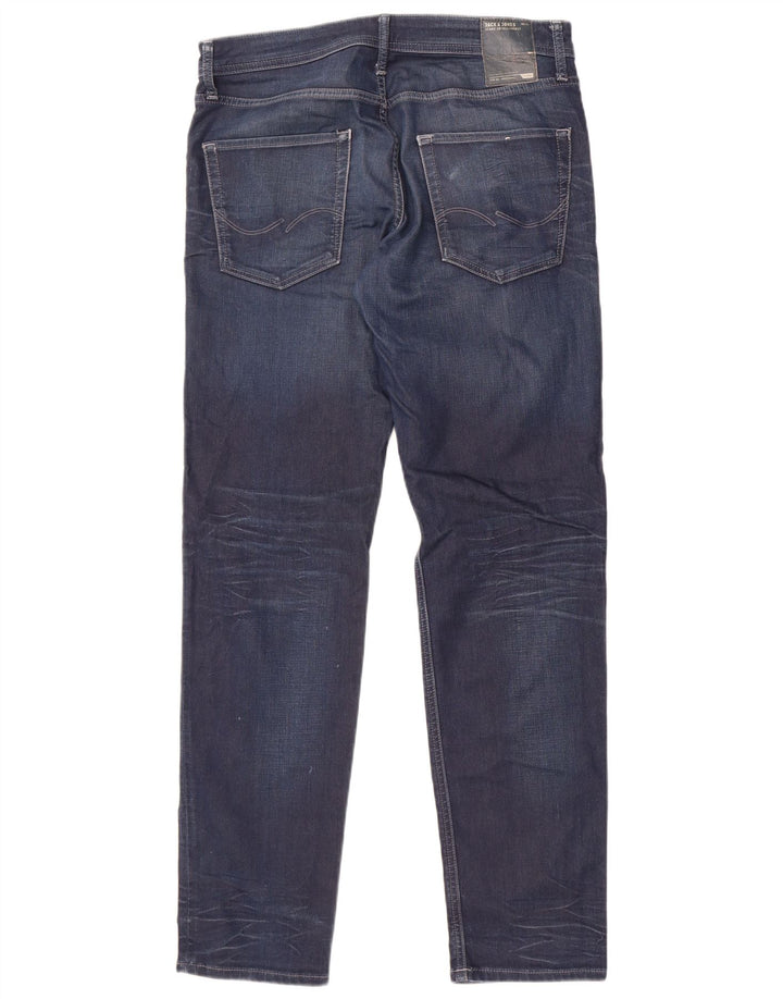 Jack & Jones Jean Slim Homme W32 L34 Bleu Coton