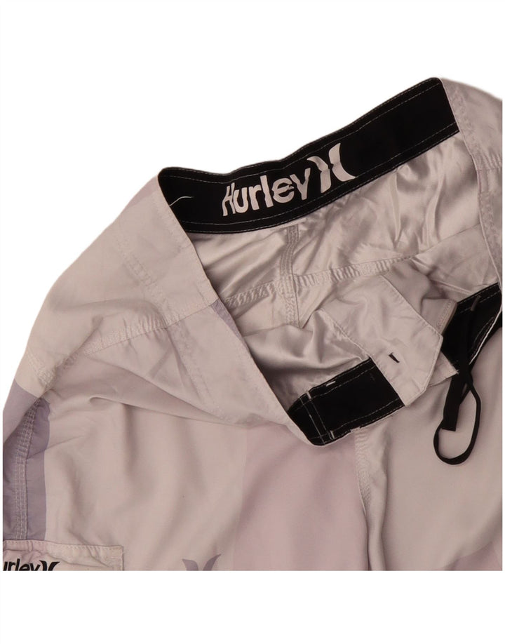 HURLEY Short de Bain Graphique Homme XL Rose Colourblock