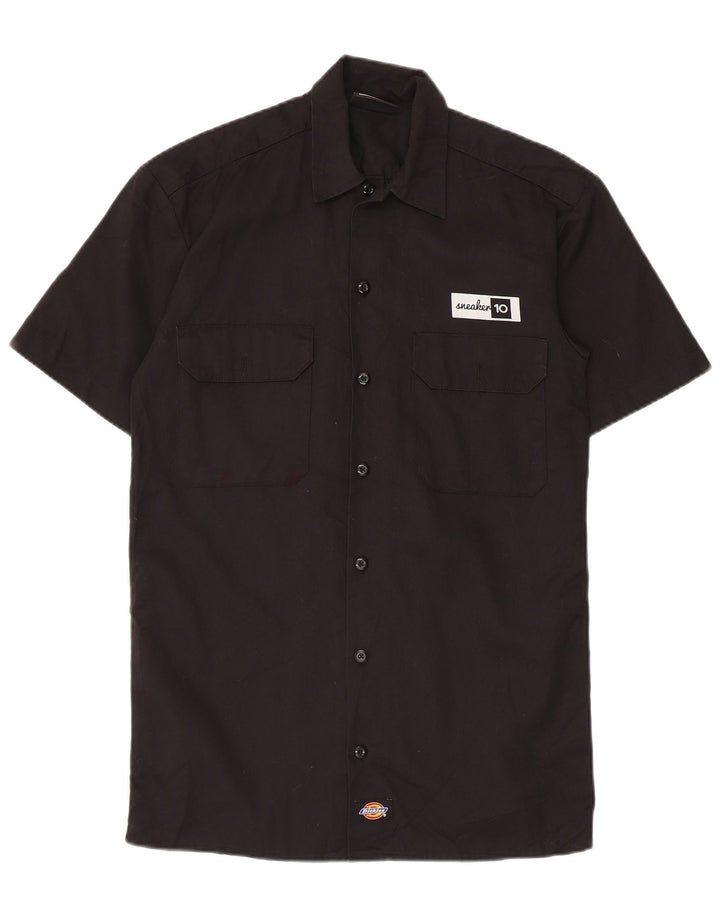 Dickies Chemise à Manches Courtes Homme XS Noir Polyester