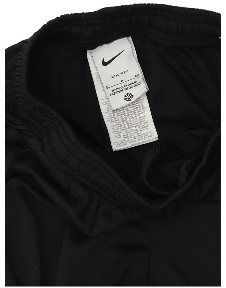 Pantalon de survêtement Nike Dri Fit pour femme UK 10 Small Noir Polyester