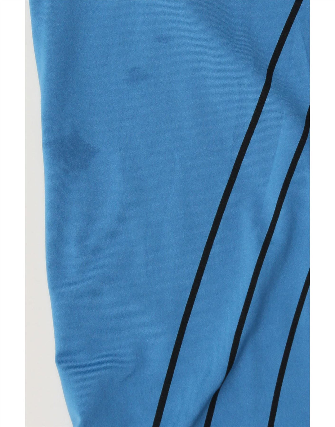 Izod T-Shirt Homme Haut Large Bleu Rayé Polyester
