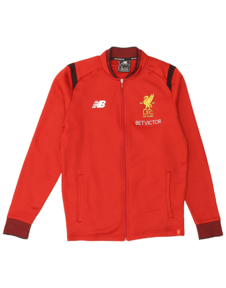New Balance Veste de Survêtement Liverpool Graphic Homme Rouge Moyen
