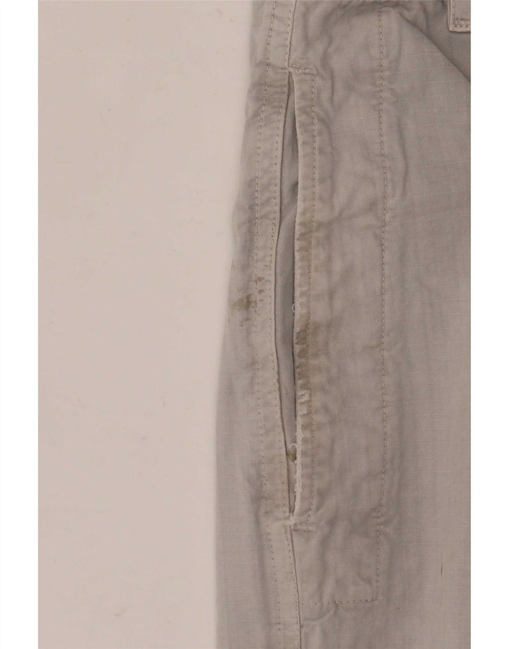 Murphy & Nye Pantalon cargo de jogging pour homme W33 L32 Gris Coton