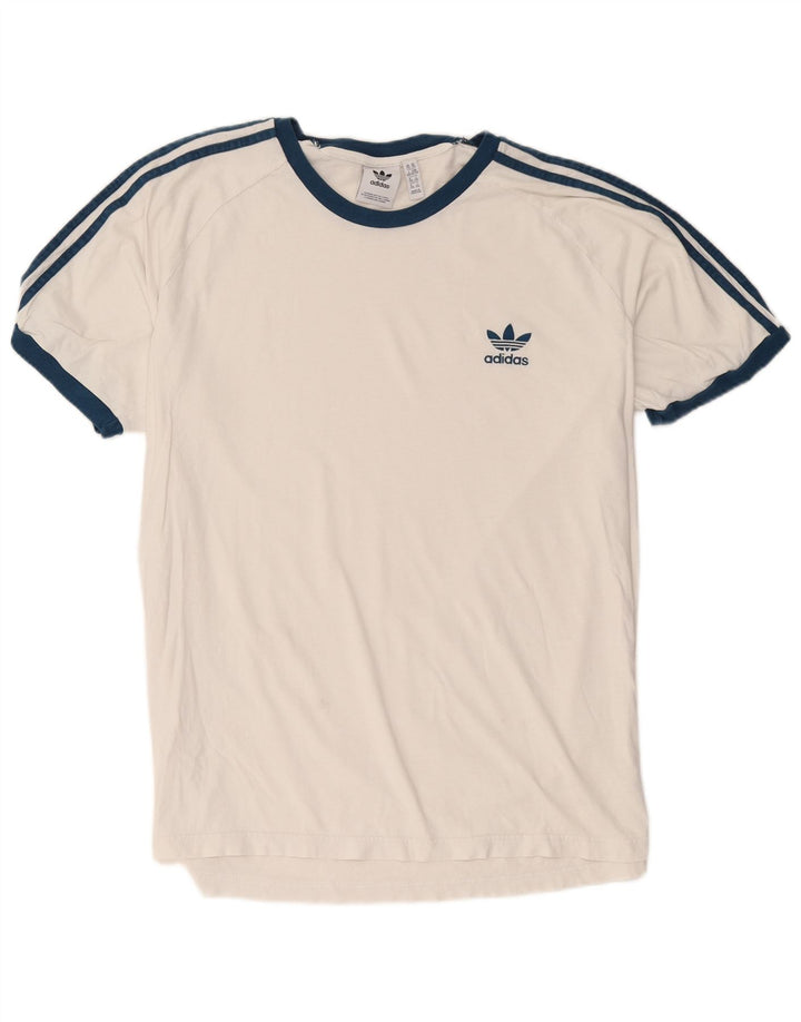 Adidas T-Shirt Homme Top 2XL Coton Blanc