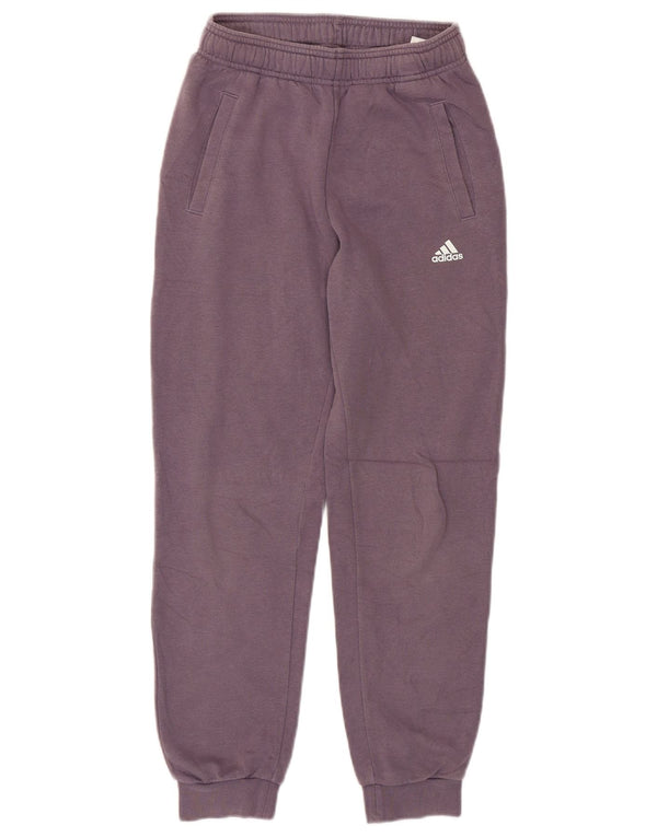 Adidas Pantalon de Survêtement Fille Joggers 11-12 ans Violet Coton