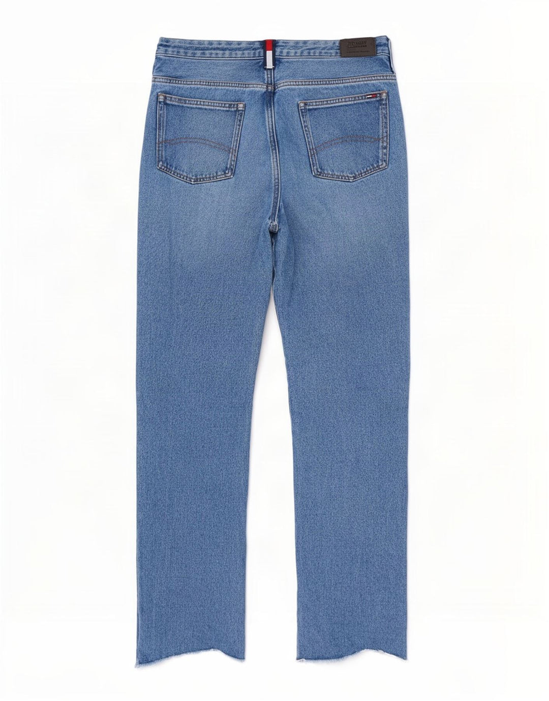 Tommy Hilfiger Jean slim effet vieilli W28 L28 en coton bleu pour femme