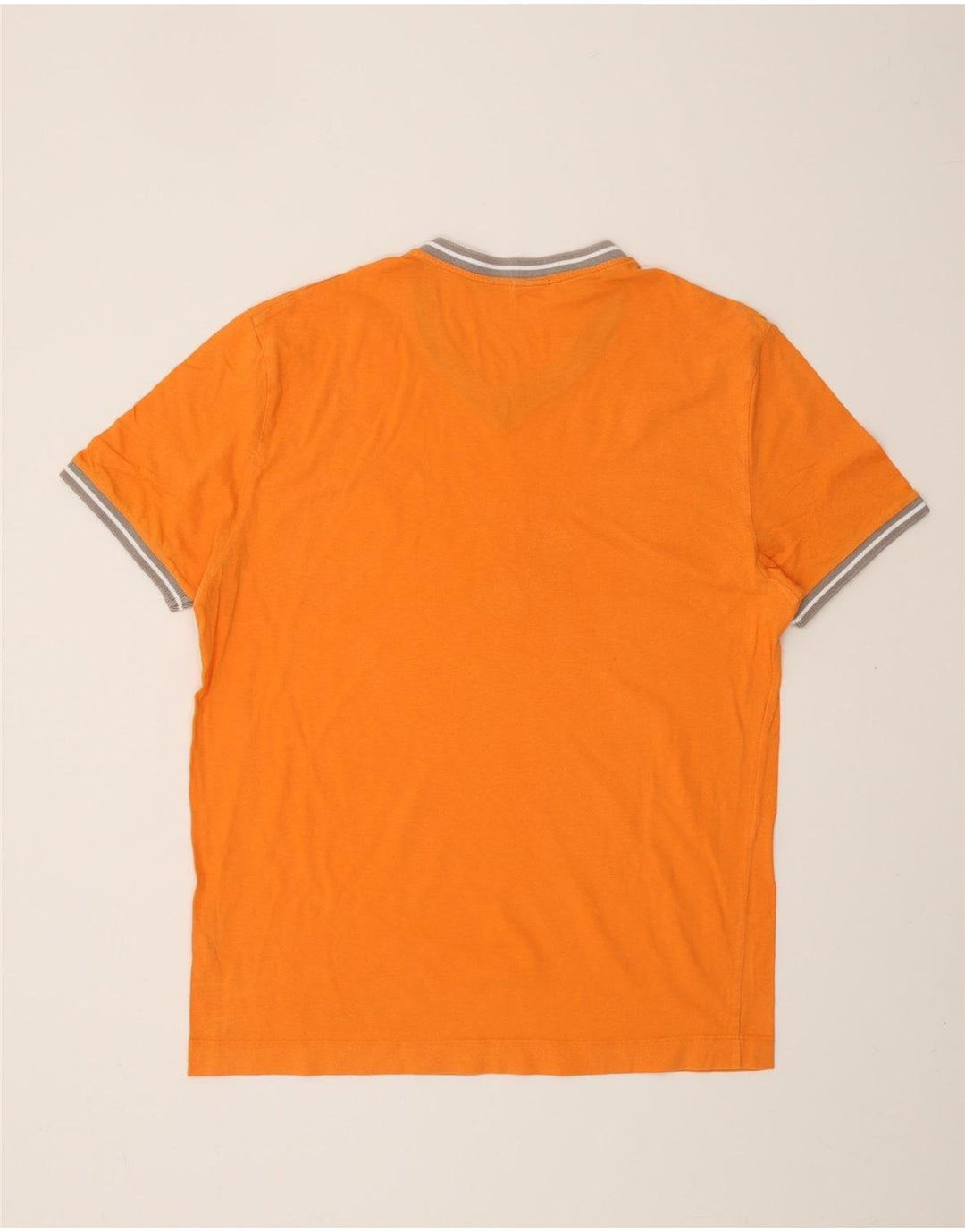 FILA T-shirt graphique pour homme XS Orange Coton