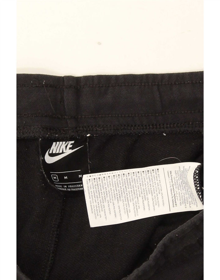 Nike Pantalon de survêtement pour femme en coton noir moyen UK 12