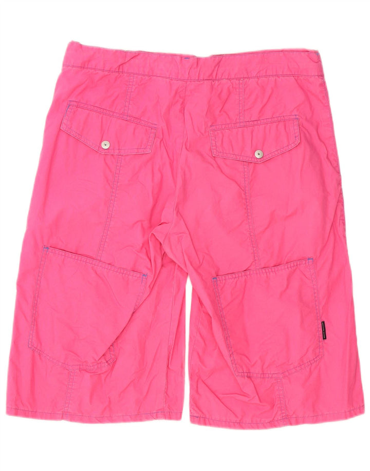 SERGIO TACCHINI Short Cargo Homme IT 50 Large W34 Rose Coton