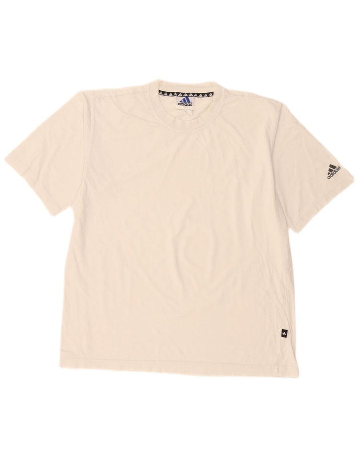 Adidas T-Shirt Homme Blanc Moyen