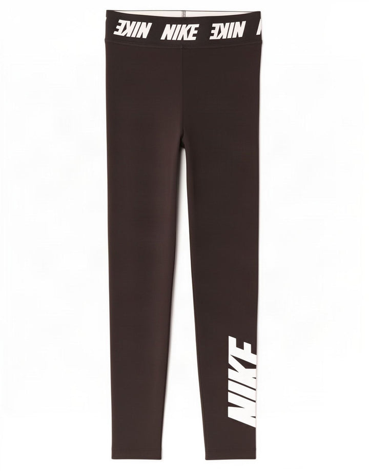 Adidas Leggings graphiques pour femmes UK 4 XS Noir Polyester
