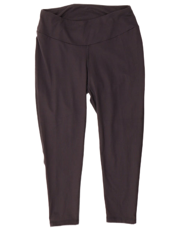 Adidas Legging court Aeroready pour femme UK 20/22 XL Noir