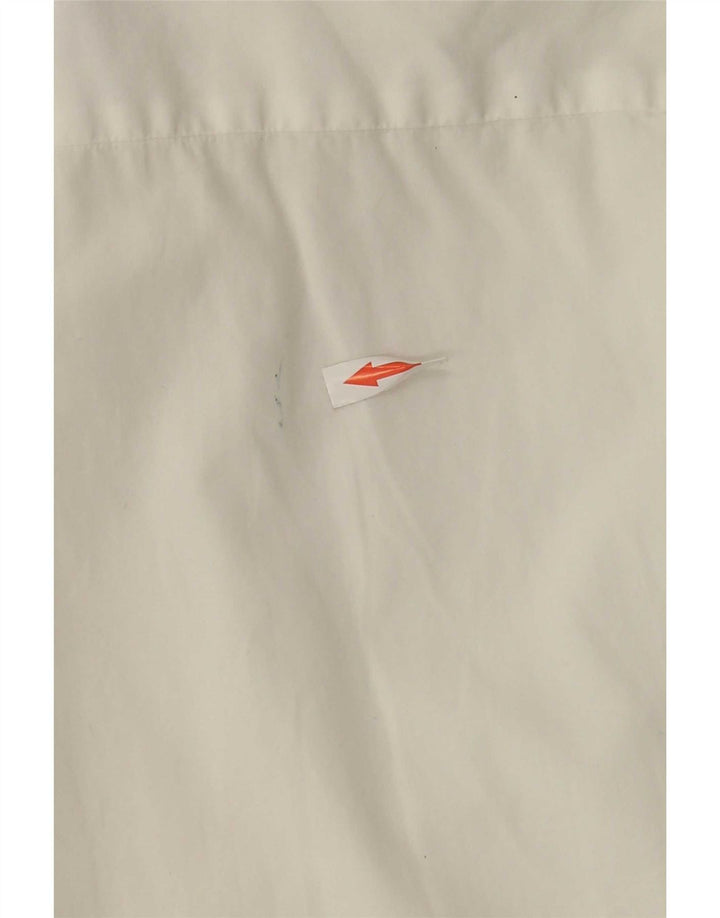 Lacoste Chemise à manches courtes pour homme Taille 42 Grand coton blanc
