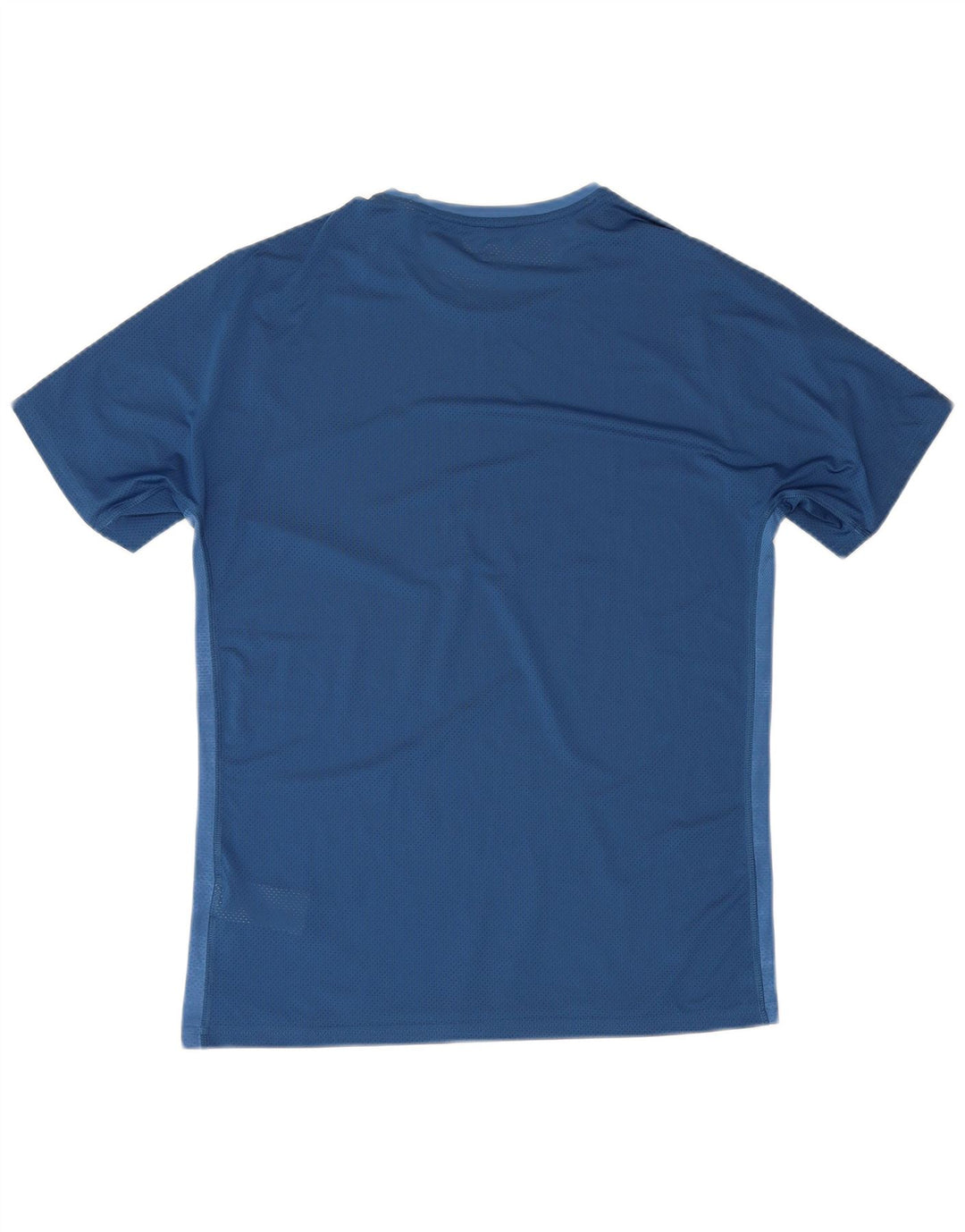 Reebok Tee-Shirt Top Homme Bleu Moyen Nylon