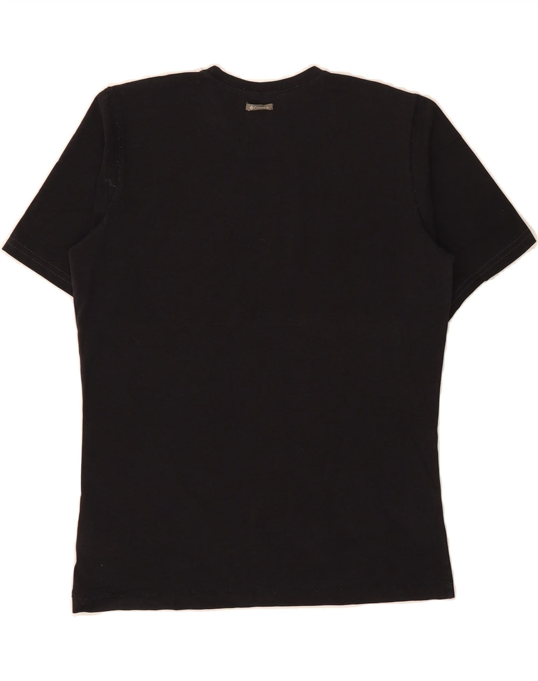 COLUMBIA Womens T-Shirt Top UK 12 Medium Black Cotton Vintage Columbia and Second-Hand Columbia from Messina Hembry 
