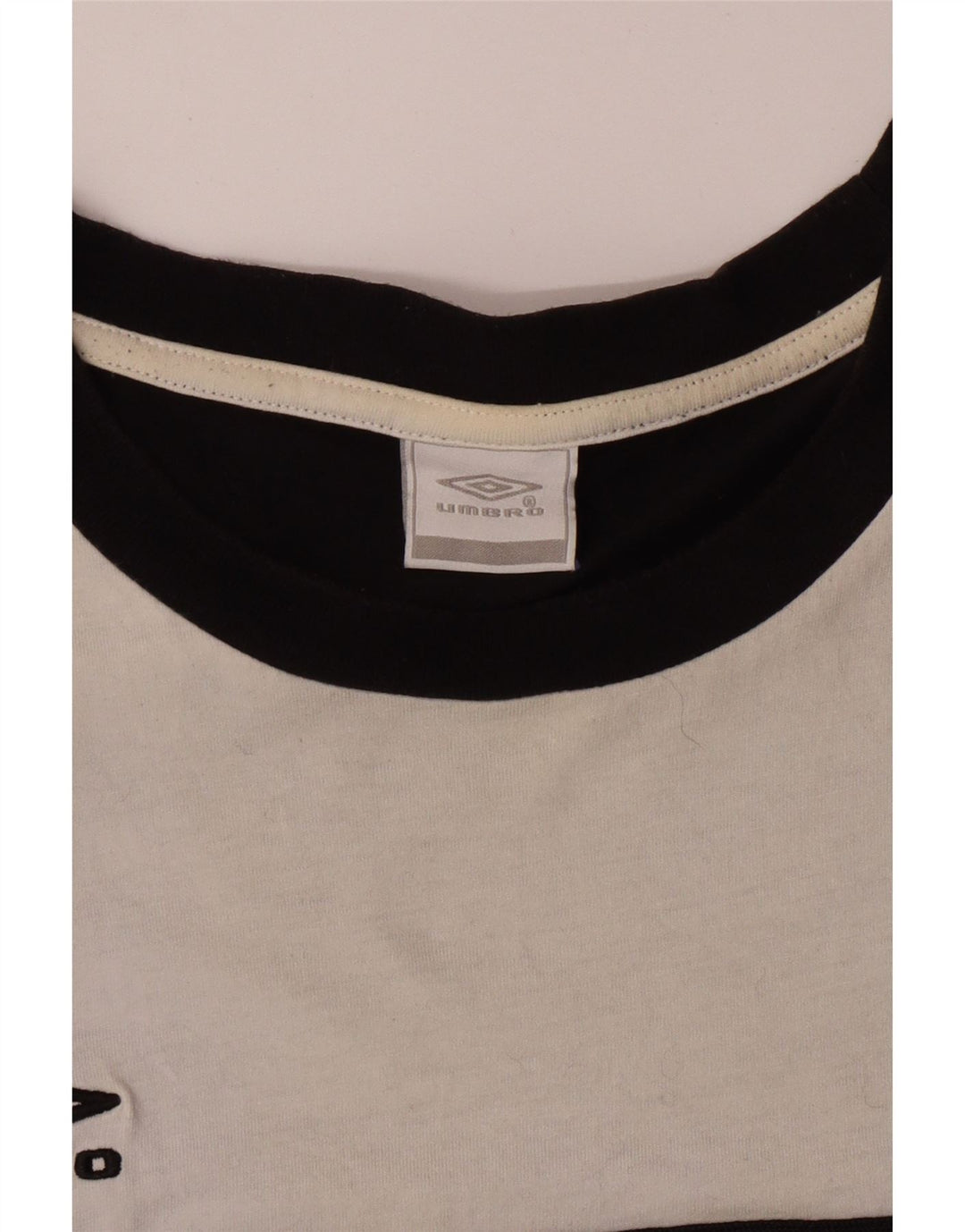 UMBRO T-Shirt Homme Top XL Noir Colourblock Coton