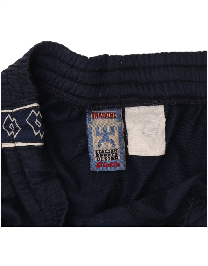 Lotto Pantalon De Survêtement Graphique Homme Bleu Marine Large