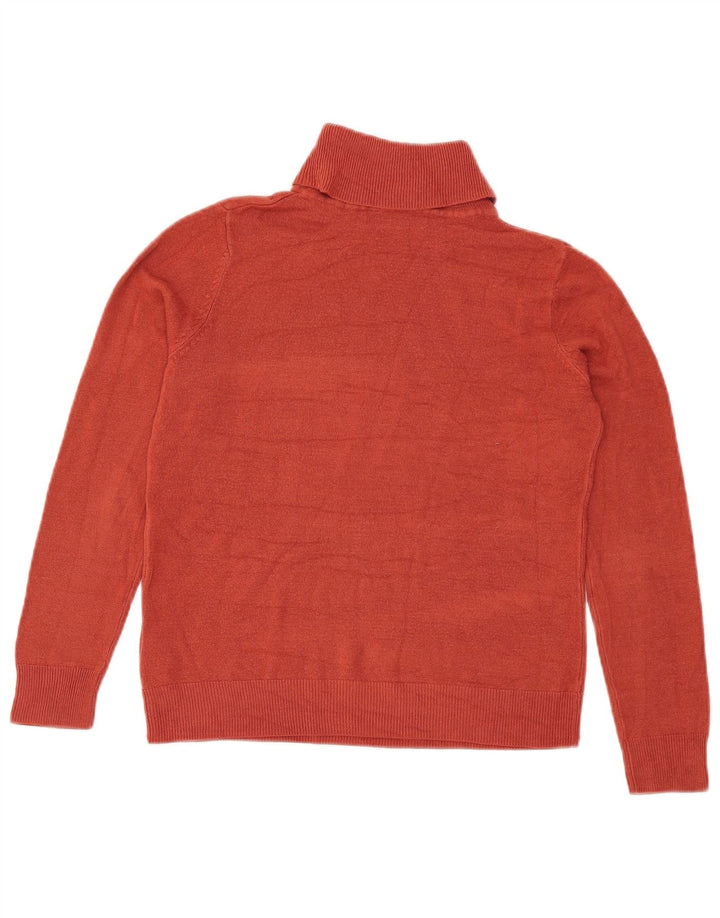 Marks & Spencer Pull col roulé pour femme UK 10 Petit Bordeaux
