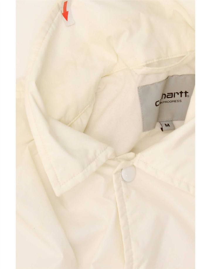 Carhartt Veste de pluie graphique pour homme UK 38 Medium White Nylon