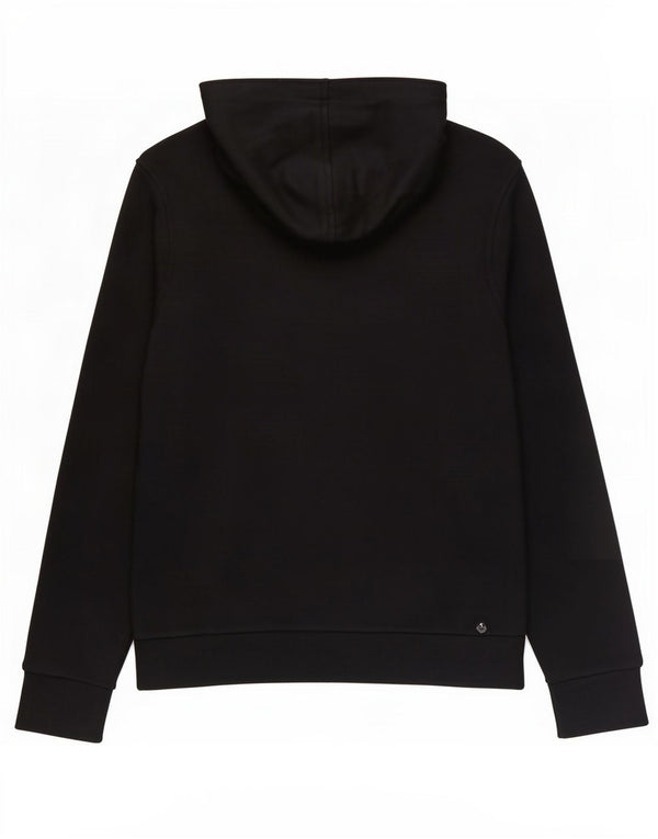 Puma Pull à capuche zippé pour femme UK 12 Coton noir moyen